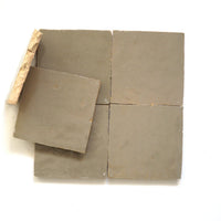 Argile Greige Zellige Tile Squares 4x4 - Handtile