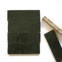 Onyx Black 6x2 Bejmat Zellige tile - Handtile