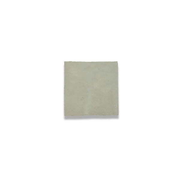 Handcrafted Tile Zellige 4x4 Wall Tiles - Direct from Fes - Sage Green  ( Per SQFT)