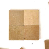 Sable Beige Zellige Tile Squares 4x4 - Handtile